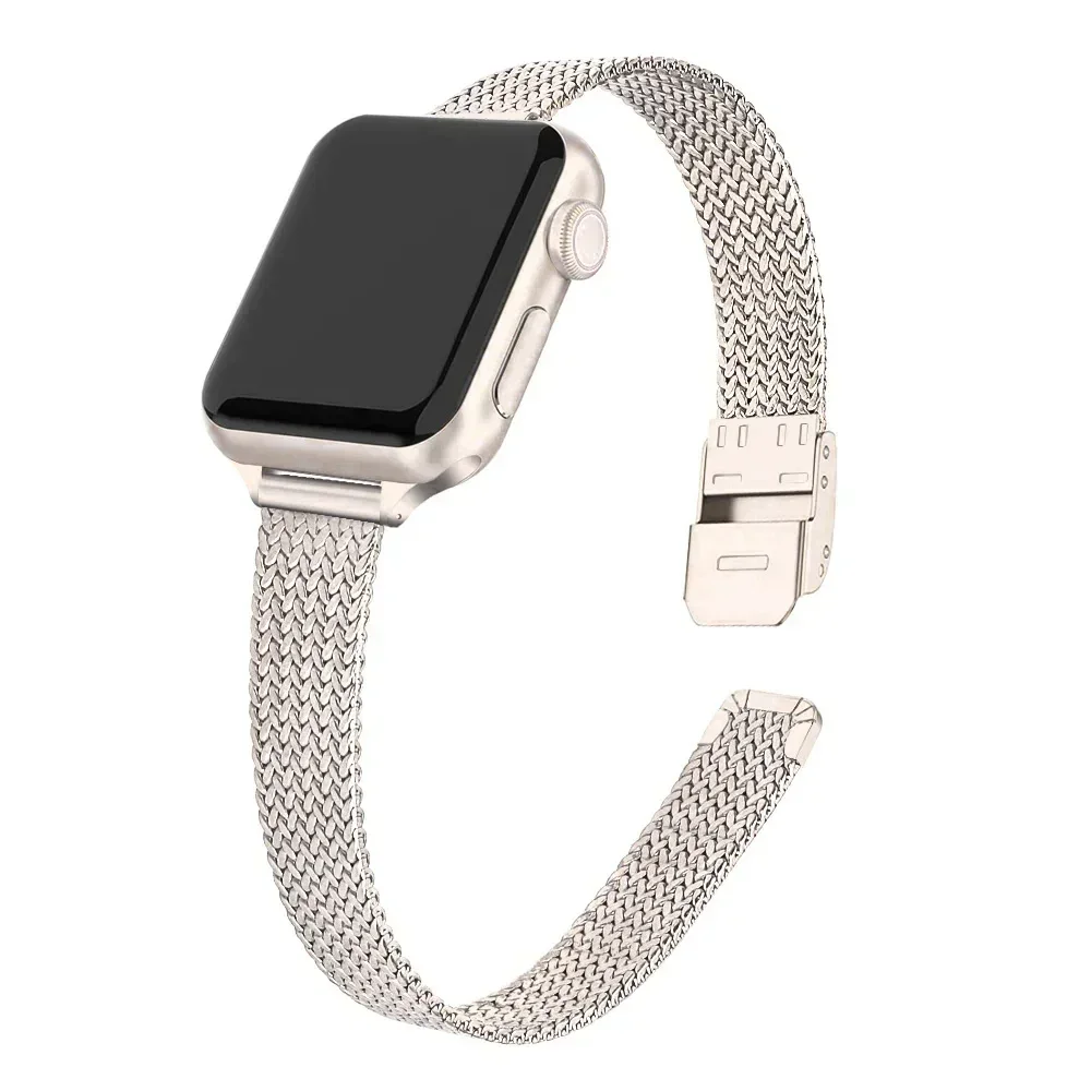 Elevate Your Style: Premium Stainless Steel Milanese Bracelet Strap