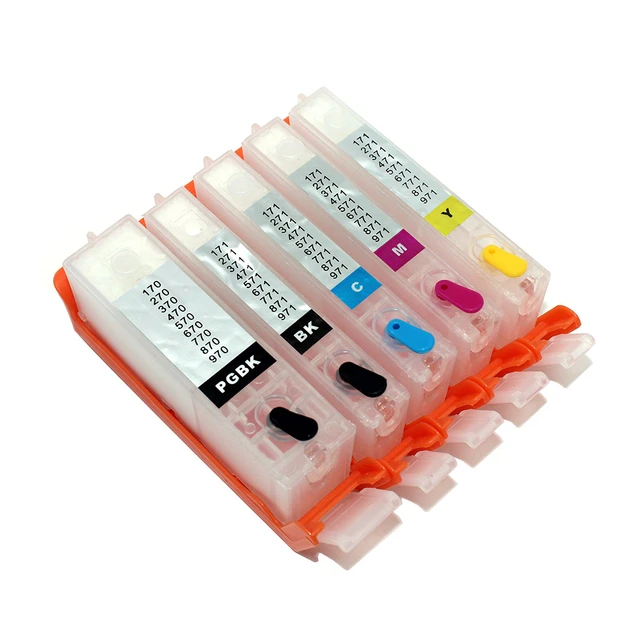 PGI-370 CLI-371 Refill Ink Cartridge for Canon PIXMA MG7730