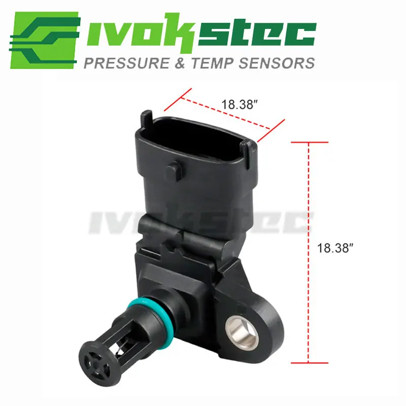 Replaceable Intake Air Temperature Boost Pressure Sensor For Mack Volvo Truck D11 D13 D16 Engine 22329559 21097978