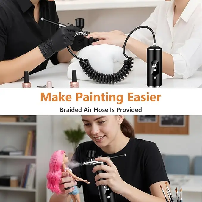 Handheld Airbrush Kit for Crafts