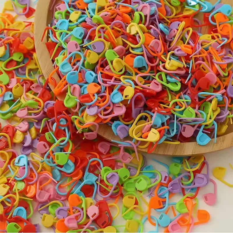 Craft Markers 100 Pcs/Pack Mini Locking Stitch Markers Crafting