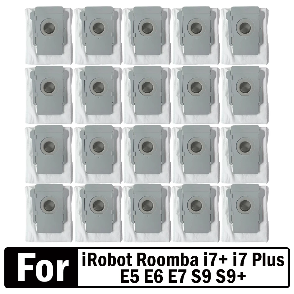 For IRobot Roomba i7+ I7 Plus E5 E6 E7 S9 S9+ Dust Bag Accessories Robot Vacuum Cleaner Bags Replacement Dirty Bags Spare Parts