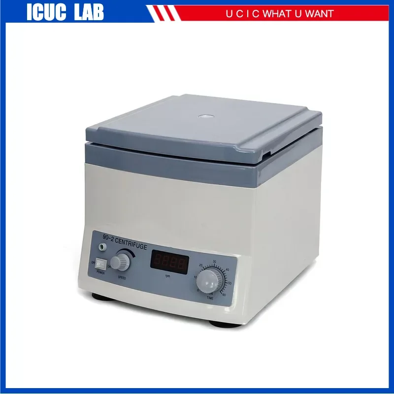 90-2 Digital Display Tabletop Low Speed Lab Centrifuge Machine 4000rpm 2325xg with 12x20ml Rotor