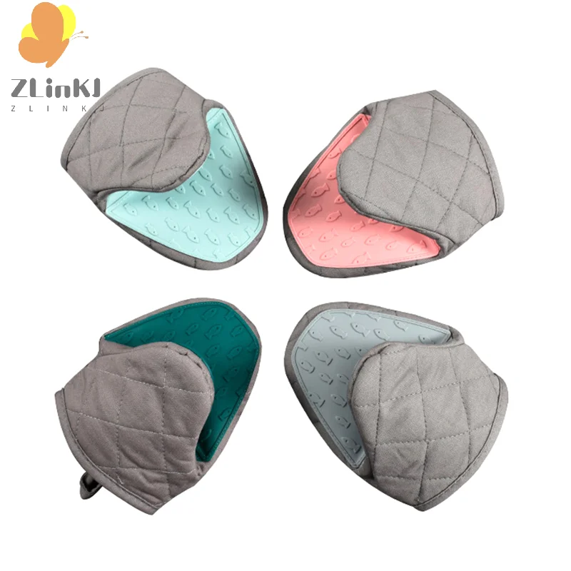 Silicone Anti-scalding Oven Gloves Mitts Potholder Kitchen Silicone Gloves Tray Dish Bowl Holder Baking Oven Glove Hand Clip