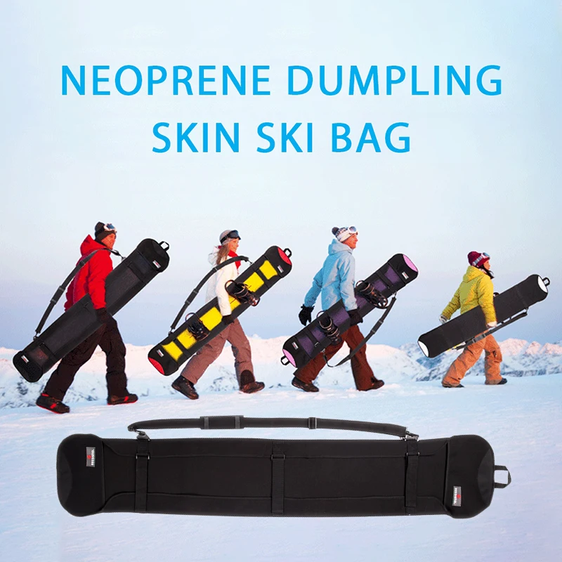 Ski Bags Monoboard Skiing Carry Bag Plate Outdoor Snowboard Bag Scratch Resistant Protective Cover Winter Sports Storage Accessories