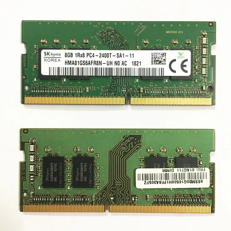 SK hynix DDR4 RAMS 8GB 1Rx8 PC4-2400T-SA1-11 DDR4 8GB 2400MHz