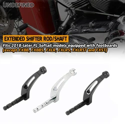 Motorcycle Extended Shifter Rod Shift Lever Arm For Harley FL Softail 2018-2023 Softail Slim FLSL Heritage Classic Fat Boy