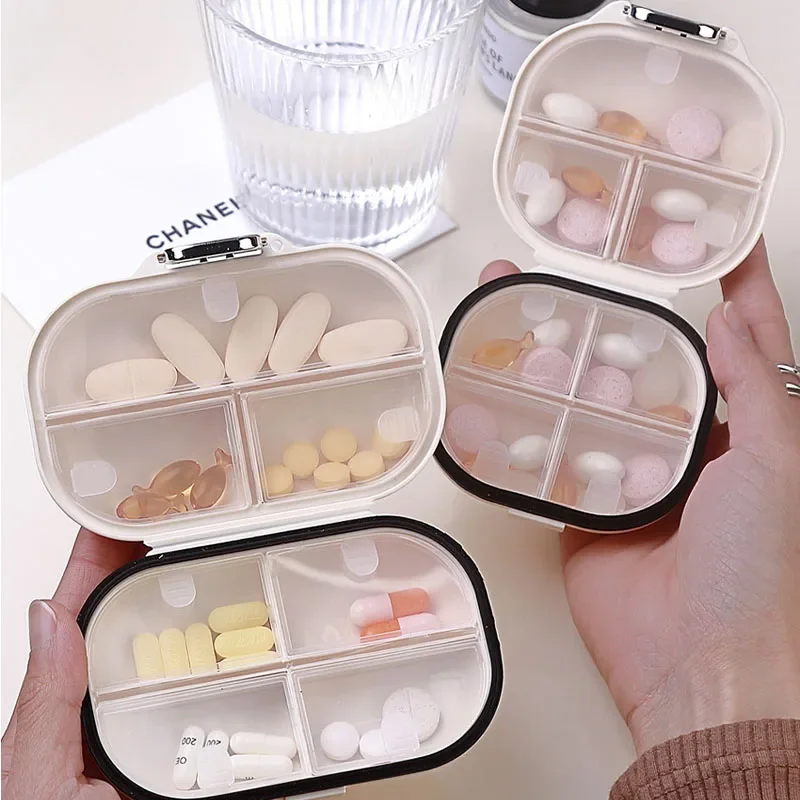 48/6pcs Mini Plastic Storage Containers Box Portable Pill Medicine Holder  Storage Organizer Jewelry Packaging for Earrings Rings - AliExpress