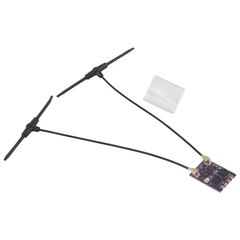 AEF1-For Happymodel EP1 듀얼 TCXO 수신기 ESP32 2.4Ghz 2400-2480Mhz CRSF ELRS 미니 FPV 레이싱 드론 수신기 EP1 듀얼 TCXO Dura