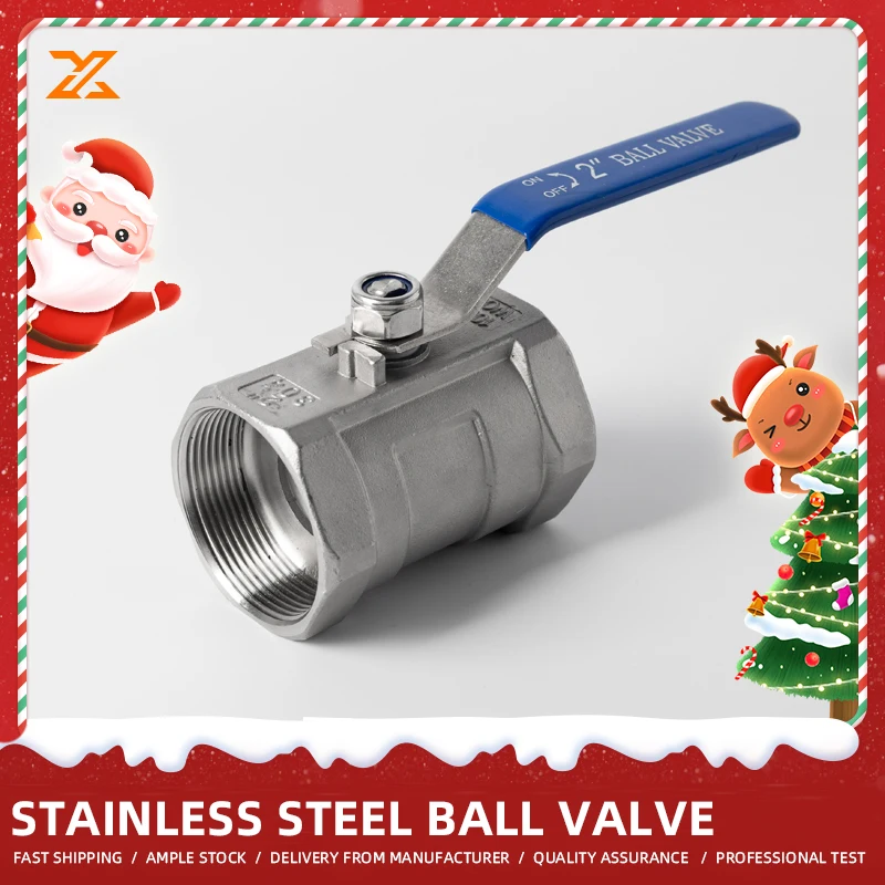 201/304/316 stainless steel one-piece ball valve/internal threaded ball valve/tap valve switch 4 minutes 6 minutes ball valve