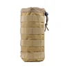 600D Hunting Bags Small Water Bottle Bag Multi Function Outdoor Adjustable Drawstring Molle External System Khaki 1