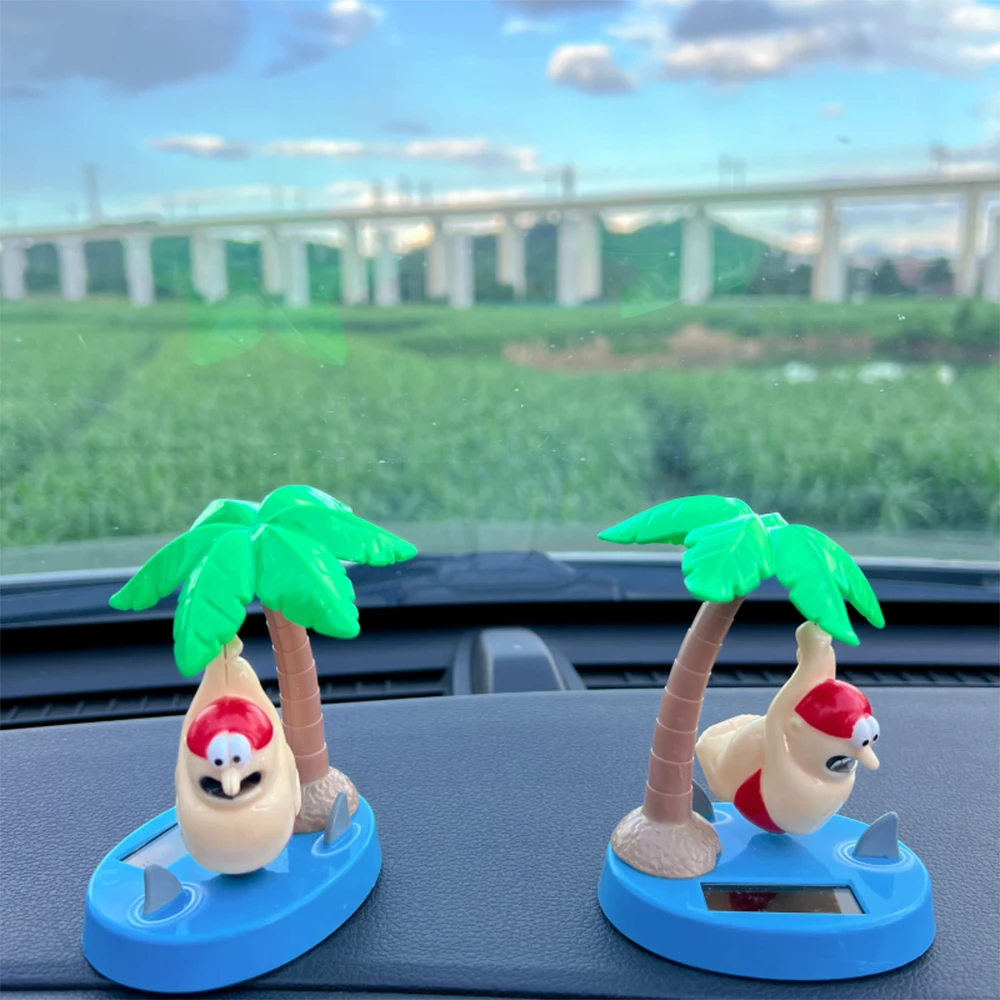 자동차 장식품 창의적인 스윙 장식품, 상어를 피하기 위한 재미있는 자동차 인테리어 장식