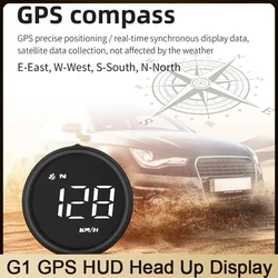 Car G1 GPS HUD On-board Computer Head Up Display Speed Over Speed Alarm Projector Display Digital Speedometer Auto Electronics