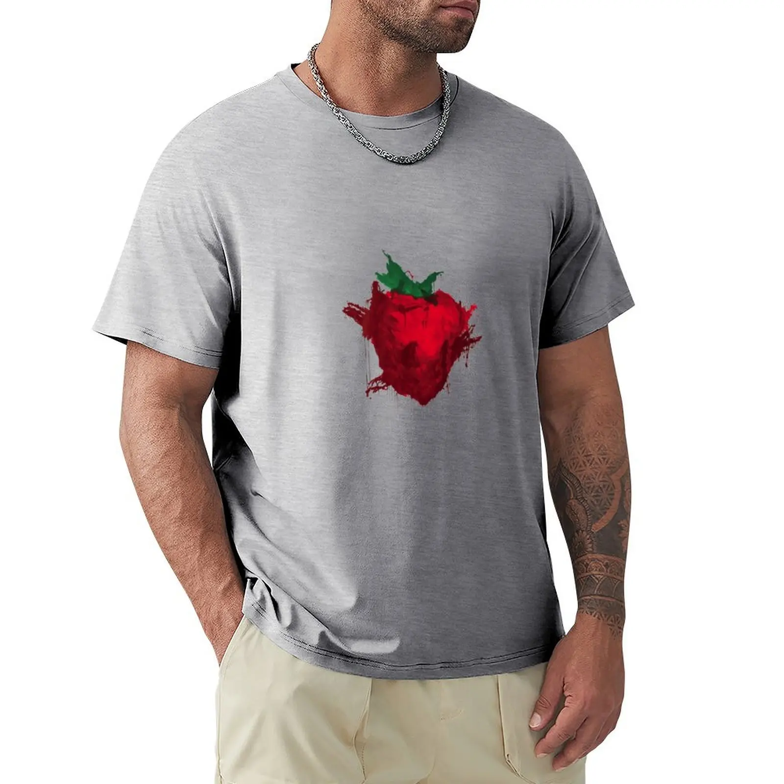 In Tutto Il Mondo Strawberry Fields Forever T-Shirt Hippie Clothes Customizeds Mens T Shirt Graphic