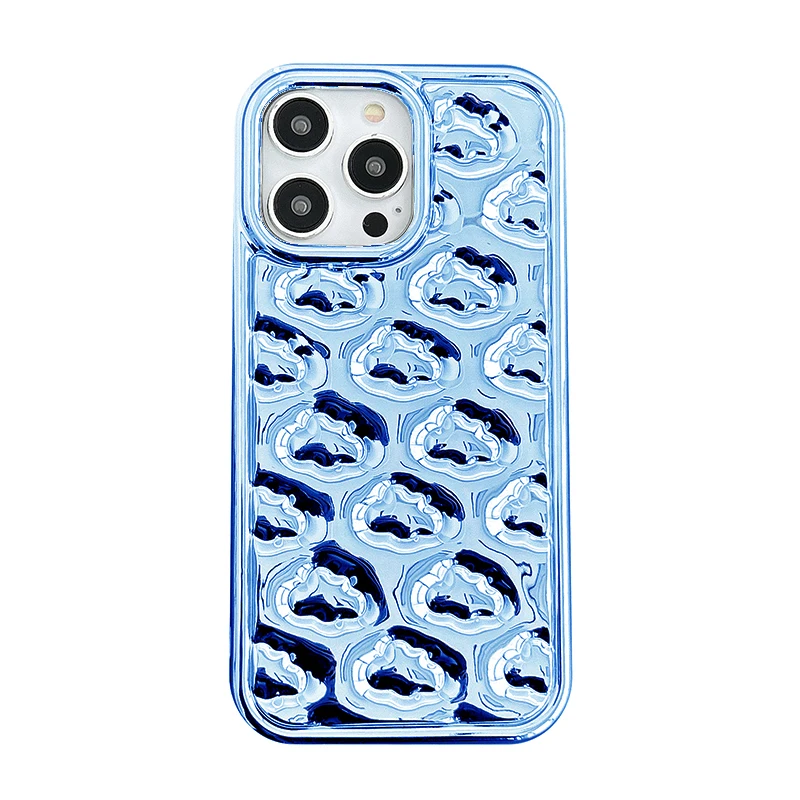 thumbnail image 1 of Bonita funda de silicona suave con nubes en 3D para iPhone, 15 Pro Max, 11, 12, 13, 14 Pro Max, XS, XR, X, 7, 8 Plus, cubierta protectora a prueba de golpes, 1 of 5