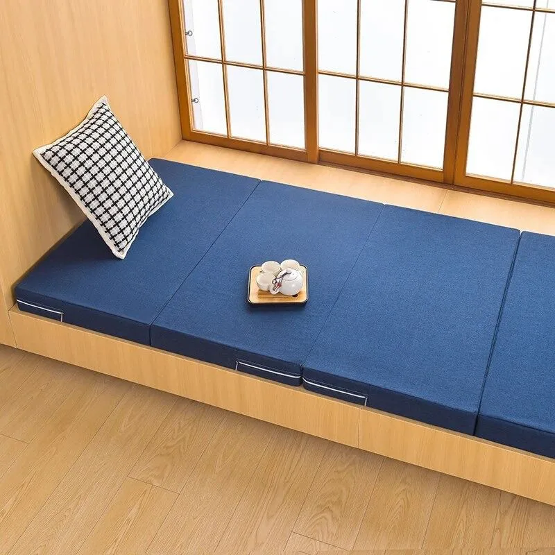 180CM Car Folding Bed Camping Travel Sleeping Pad Non Inflatable Office Rest Mat Car Rear Sleeping Pad Folding Extension Board