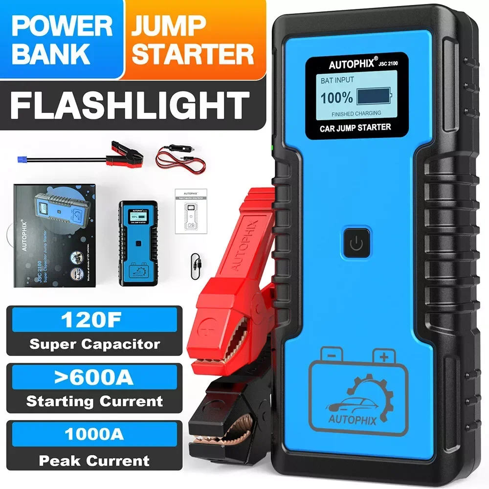 Autowit Super Capacitor 2 Jump Starter 12V Batteryless Jump