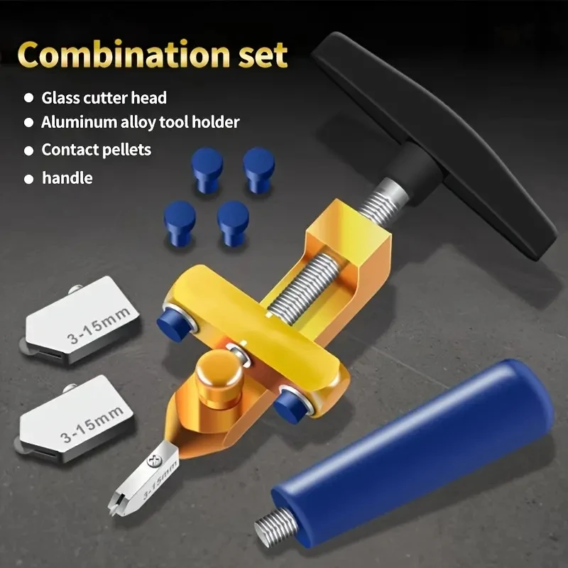 2-in-1 glass tile cutting machine, portable building cutting tool integrated glass knife brick cutting machine 3