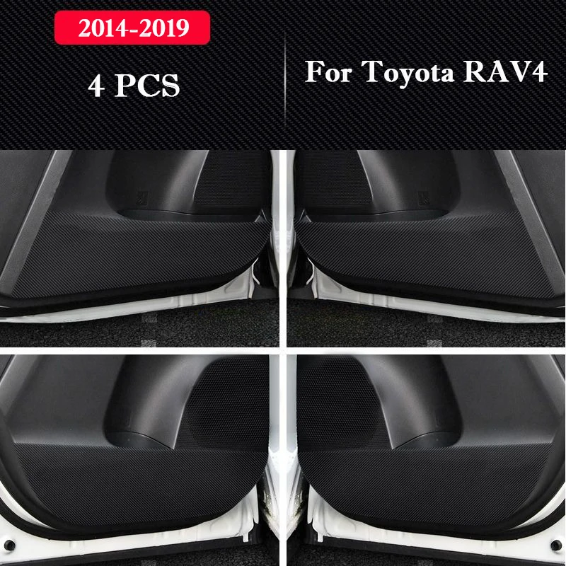 MEKOMEKO トヨタ RAV4 50系 ドアキックガード ドアキックマット ドアトリムカバー ドアパネルカバー ドアプロテクター 汚れ防 | MEKOMEKO RAV4 50系 ドアキックガード ドアキックマット