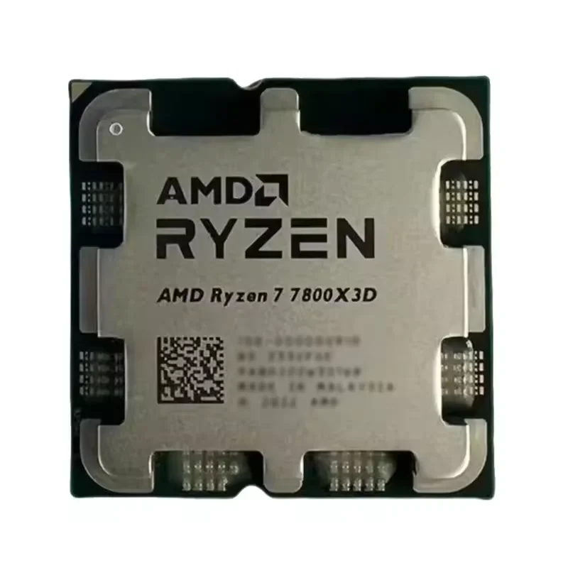 AMD 라이젠 7 게이밍 프로세서 R7 5800X3D 새로운 라이젠 5000 시리즈 3.4GHz 8코어 16스레드 CPU 프로세서 DDR4 96MB 105W 7nm