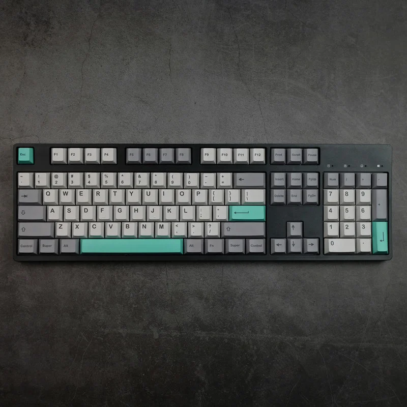 keycaps pbt tintura subbed chave tampões cherry