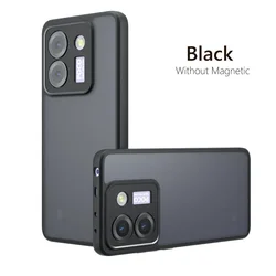 Custodia posteriore opaca antiurto per ricarica wireless magnetica MagSafe