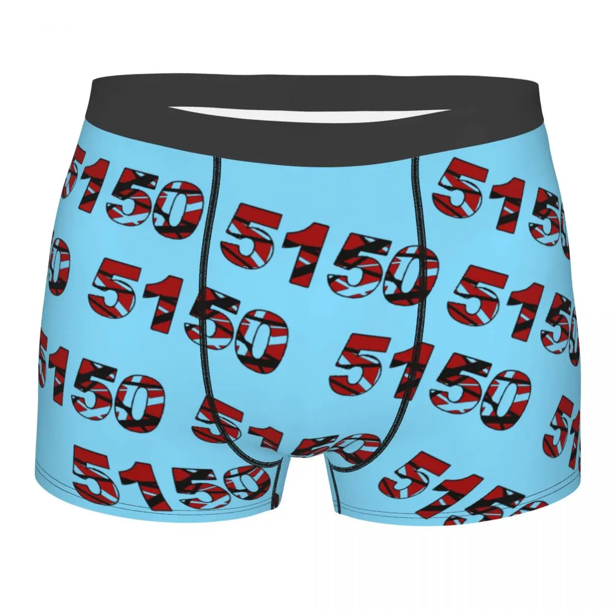 

5150 Men's Boxer Briefs Boxer Briefs Highly Breathable Underpants Top Quality Print Shorts Gift Idea