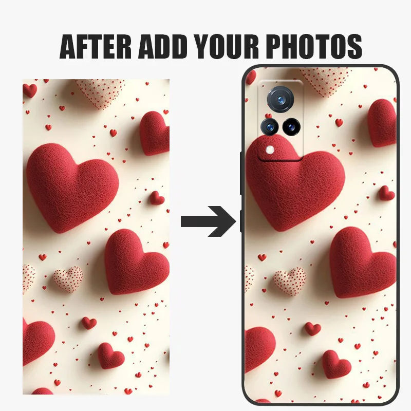 Personalized DIY Photo Black TPU Soft Phone Case