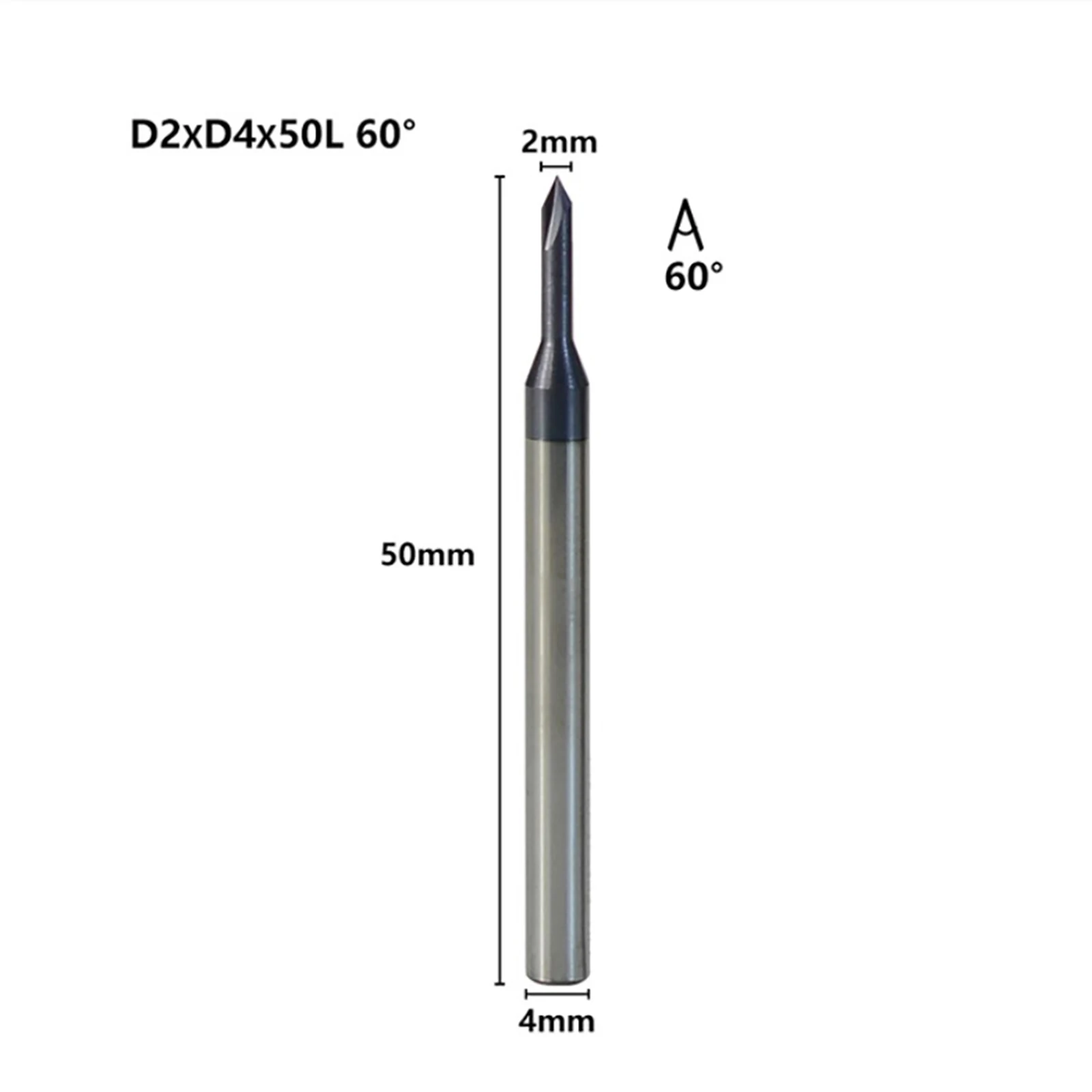 

Milling Cutter Carbide Chamfering End Mill 3 Flute Tungsten Carbide Chamfering Cutter with 60 Degrees for Professional Use