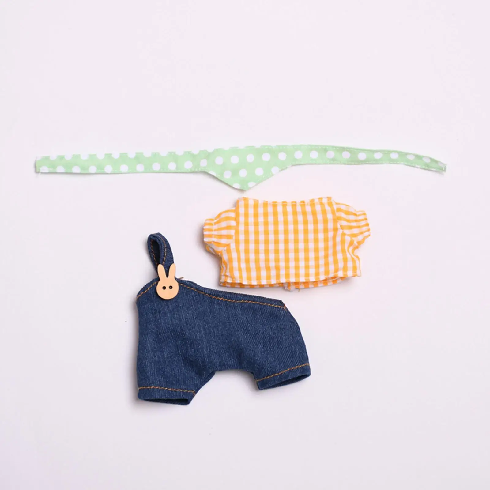Plush Doll Top and Pants DIY Educational Hands on Costumes for 6.69 Doll