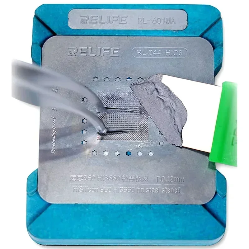 Precision Tweezers Relife Chip Positioning Super Hard for Soldering and IC Chip Micro-repair