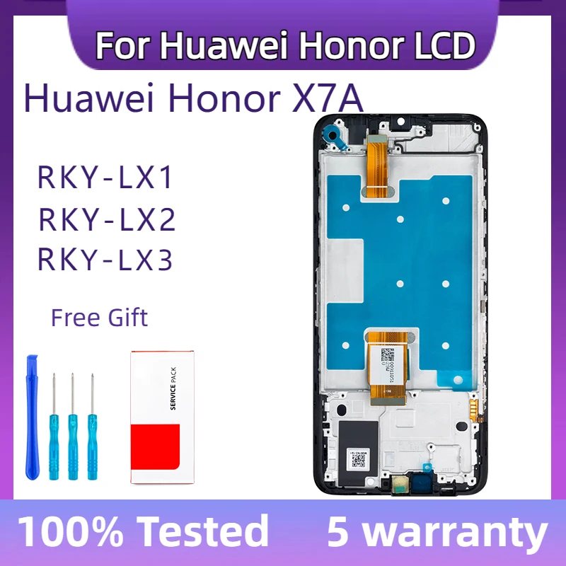 RKY-LX1-RKY-LX2-High-Quality-Display-For-Huawei-Honor-X7A-With-Frame ...