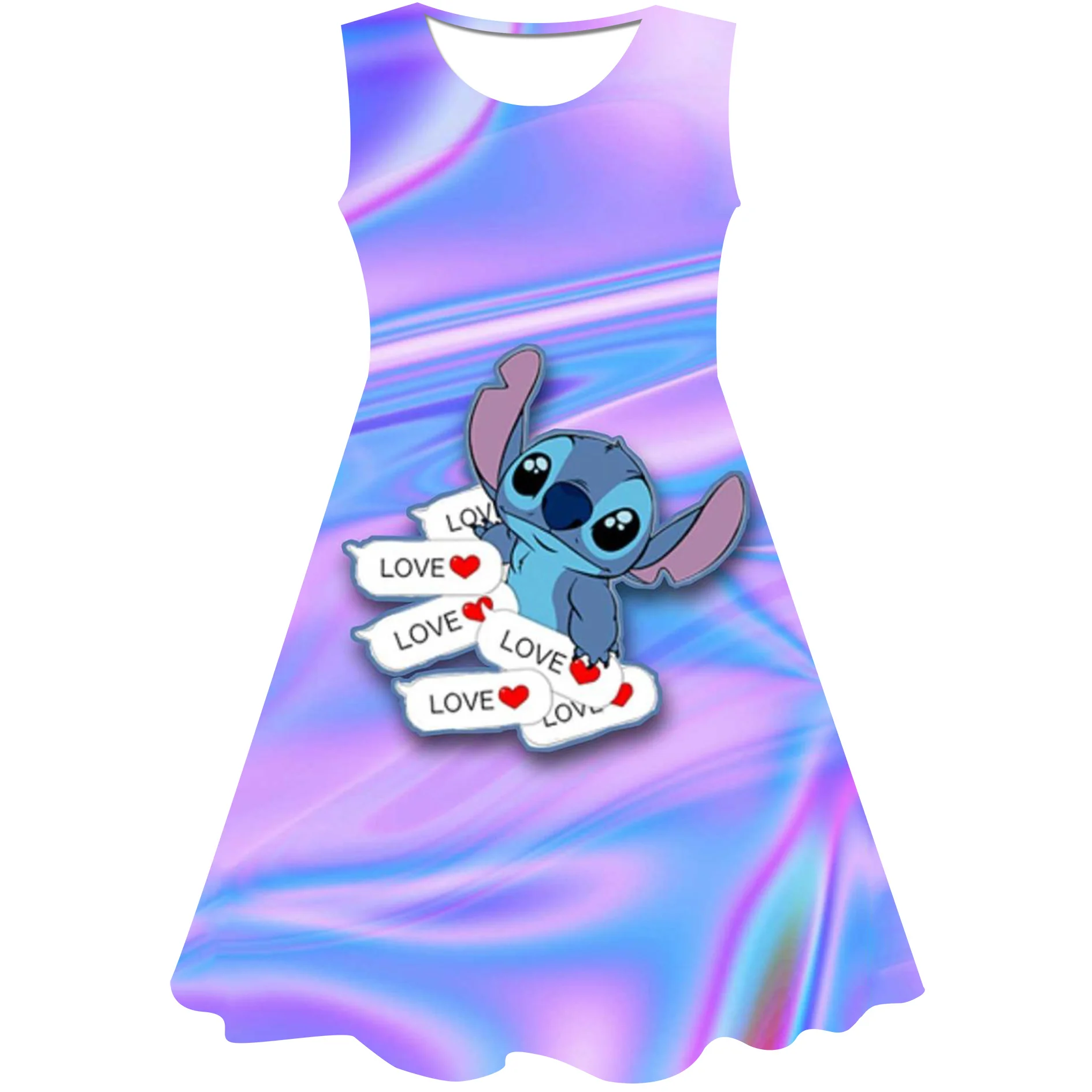 Girl's Toddler Disney Stitch Costume Dress