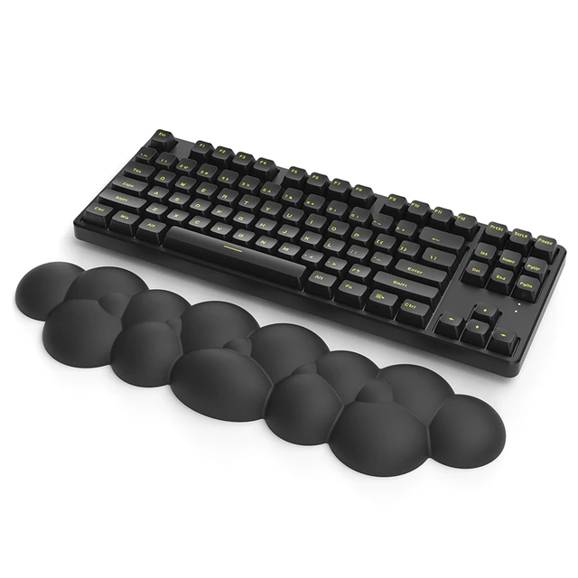 2 pièces En Forme De Nuage Clavier Repose-poignet & Tapis De Souris Avec  Support De Poignet