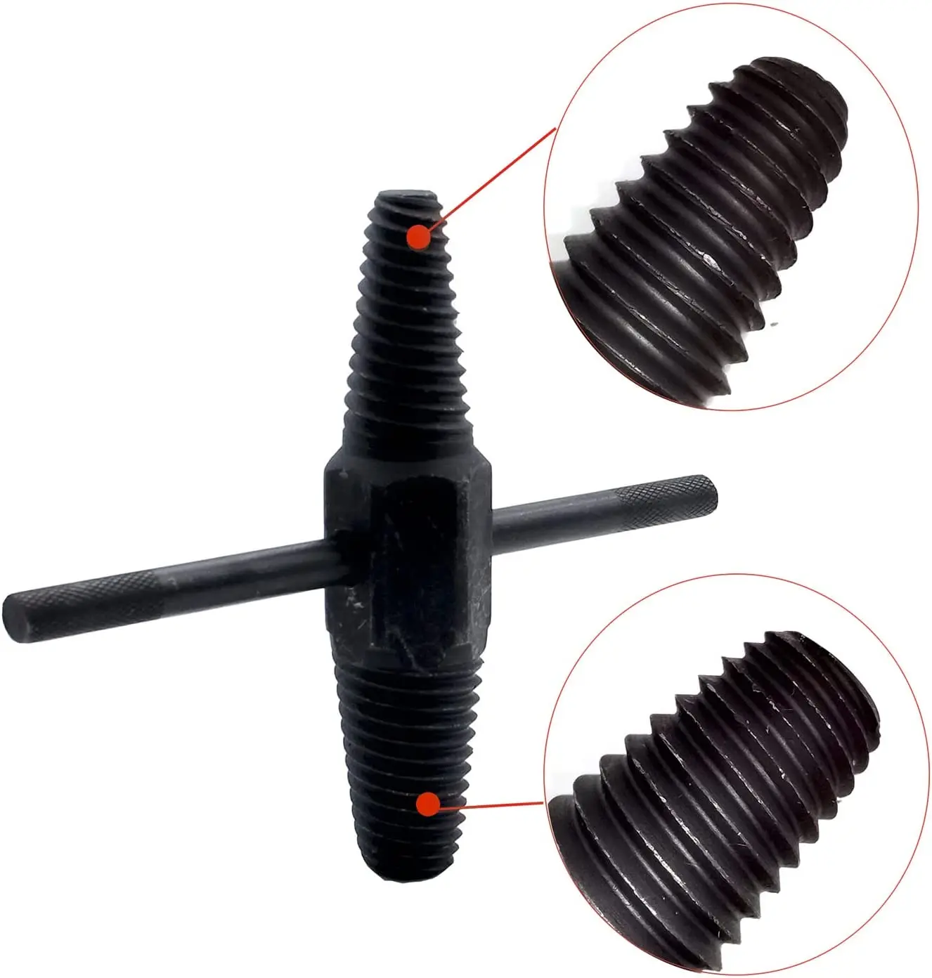 Bolt Extractor Set 1/2&Prime; 3/4&Prime;Broken Wire Extractor Faucet Damaged Bolts Wire Pipe Remover Double-head Water Pipe Triangle Valve Tap Bolt Remover