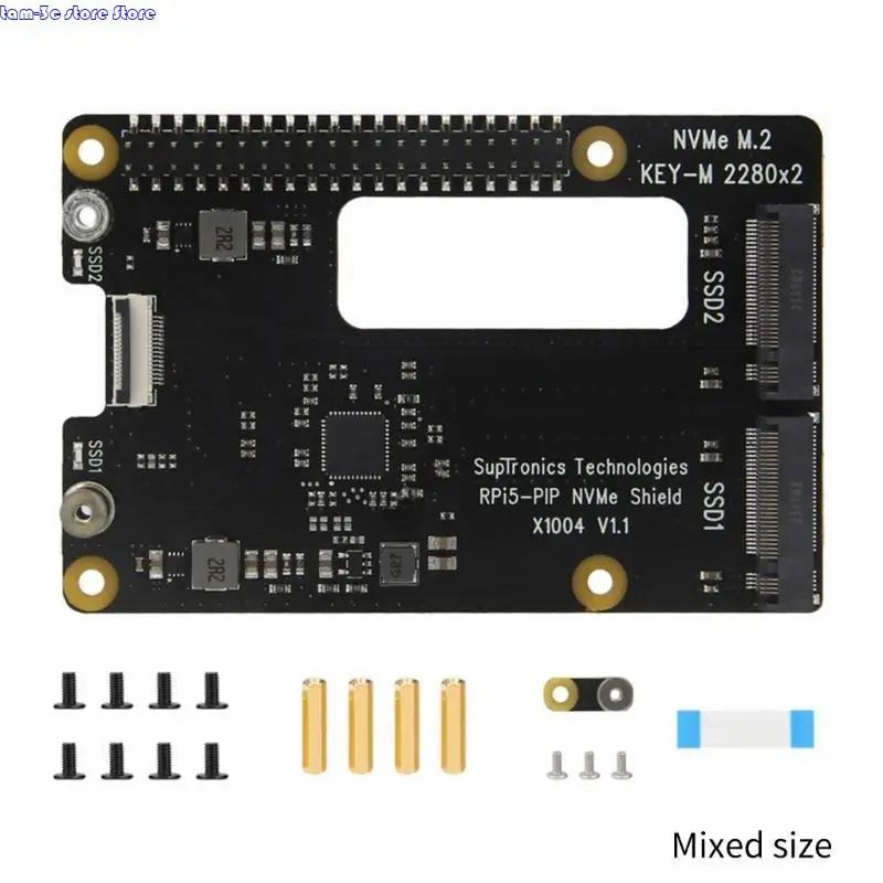 PCIe에서 NVMe로의 이중 2280 SSD 기능 확장, 신속한 데이터 전송 D0UA