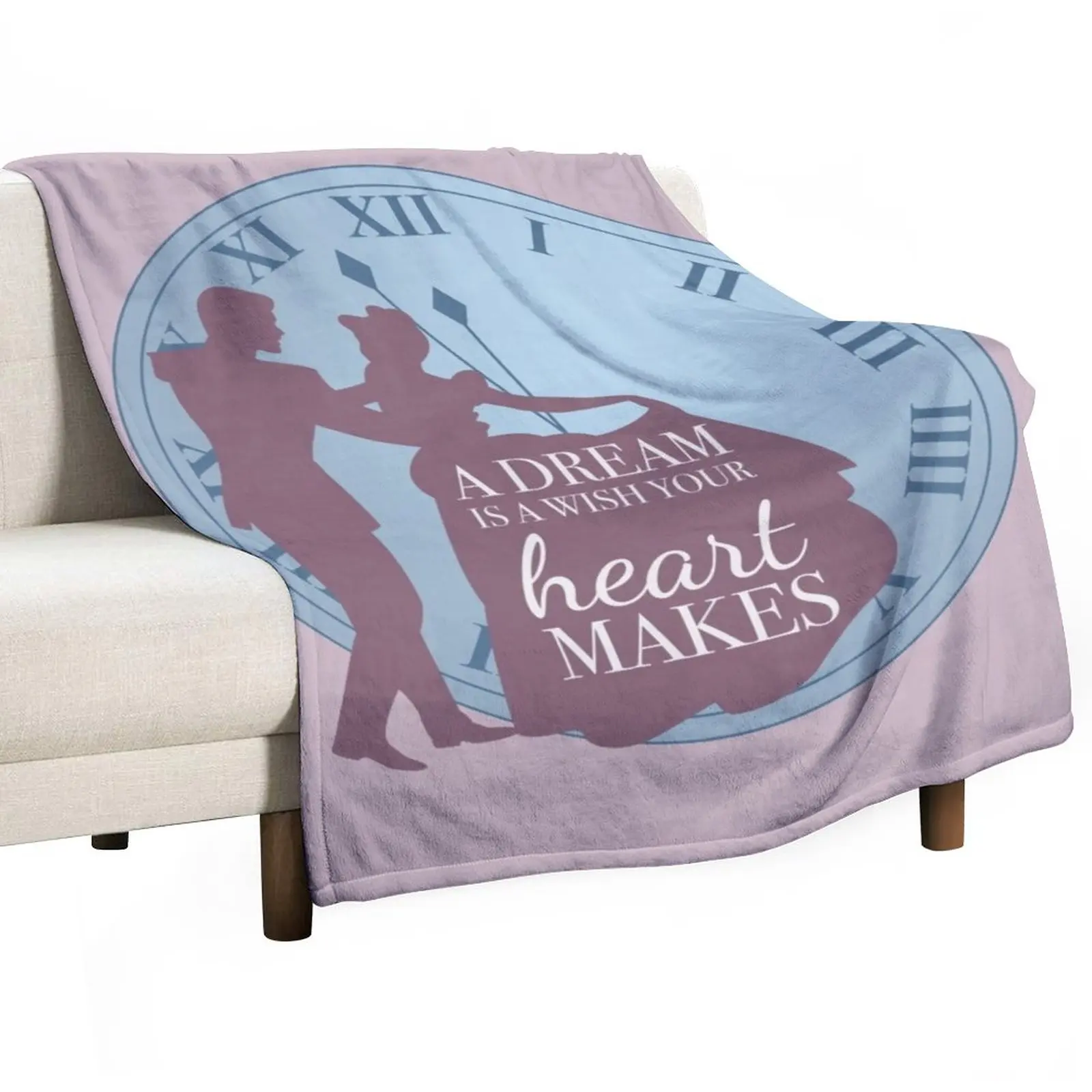 

Cinderella Throw Blanket Furry Blanket anime