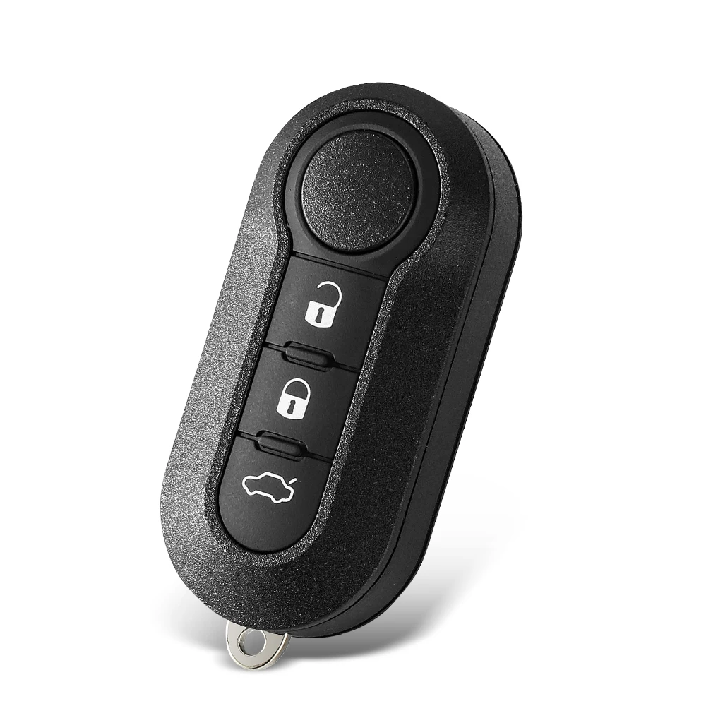 Button Folding Car Key Case Alarm Keyless 10PCS For FIAT 500 Panda Punto Bravo key case,car key,car key shell,key shell
