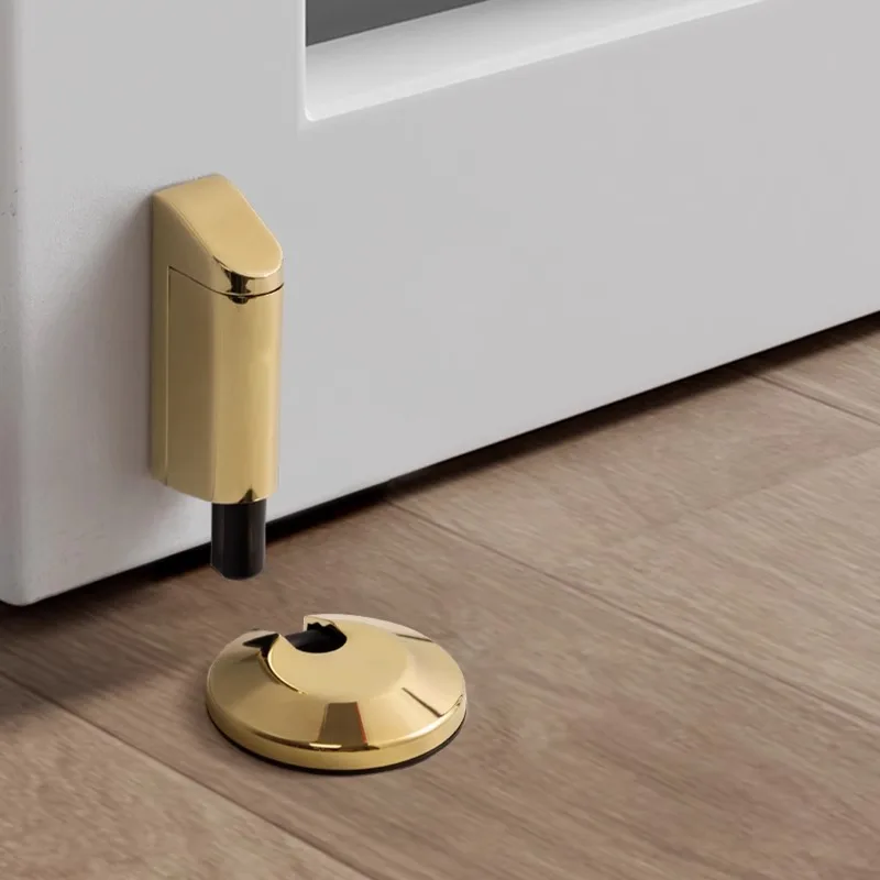 Beleo windproof sliding door suction without punching new bedroom anti-collision floor suction bathroom door stopper