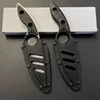New outdoor multi-function straight knife, portable EDC small straight knife, camping self-defense survival knife with K sheath 4