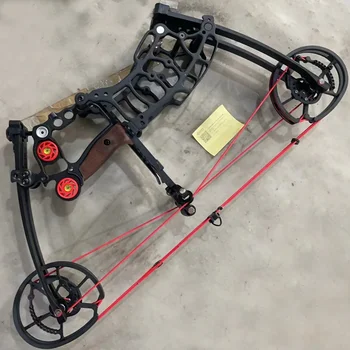 Compound Bow Adjustable 30-70lbs Weight - Shooting Steel Ball Draw Archery Sets - Left Right Hand Hunting Bows Adults & Beginners Kit 6