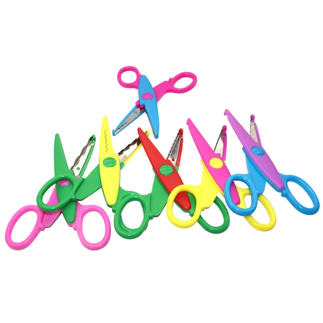 Diy Cutting Paper Cutting Children Scissors  Children Kids Paper Craft  Scissors 6 - Photo Albums - Aliexpress