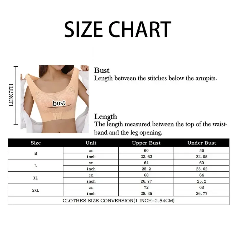 Description Picture 5 of itemWomen Adjustable Back Brace Support Belt Orthopedic Back Posture Corrector Brace Posture Shoulder Corrector Comfort Bra