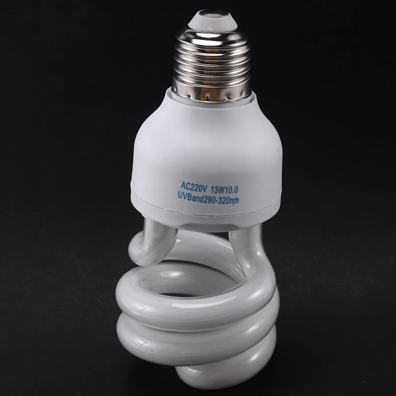 ABUN-Uvb 13W Reptile Light Bulb Uv Lamp Vivarium Terrarium Tortoise Turtle Snake Pet Heating Light Bulb 220V-240V