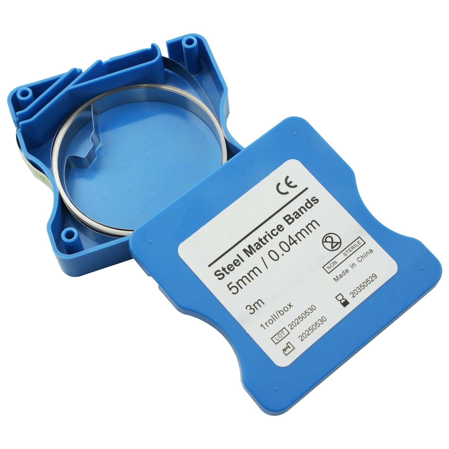 歯科用ストリップロール光重合レジンマトリックスバンド15mクリア