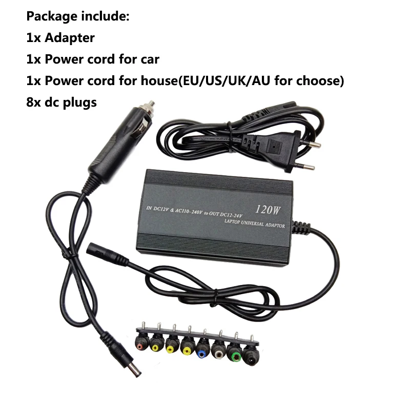 12v 19v Dc Laptop Charger Car, Car Laptop Charger 20v