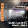 JJRC Q181 1:20 Long Range Off Road Climbing Car 2.4Ghz Double Motors RC Monster Truck All Terrain RC Racing Car Toys Gifts 6