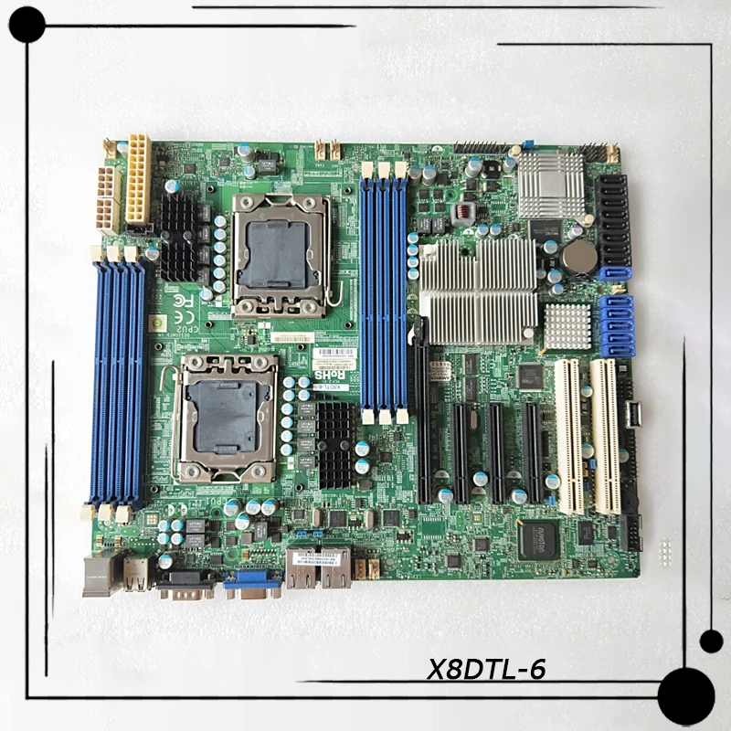 X8Dtl-6 Per La Scheda Madre Del Server X58 Con Prese Lga A 1366 Pin Supermicro Dual®Xeon®Processore 5600/5500 Serie