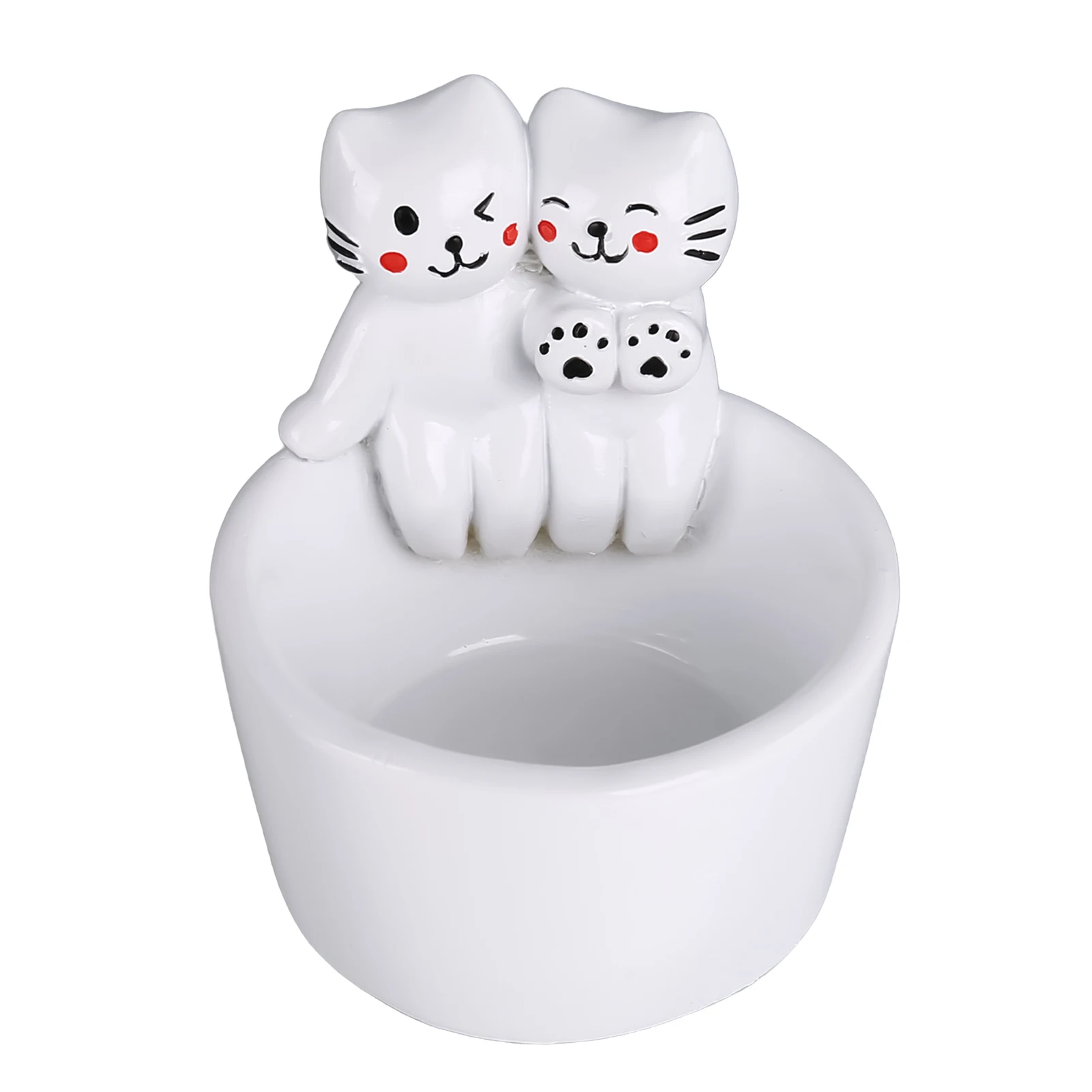 

Мультяшный держатель, украшение для дома из смолы, модель котенка, украшение, подходит для коммерческих праздников