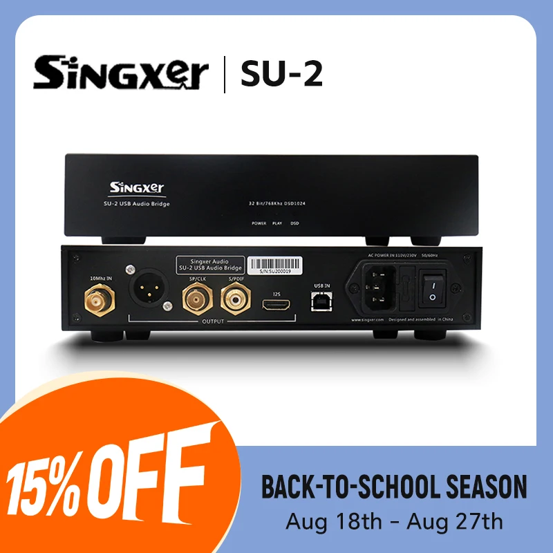 Singxer SU-2 DSD1024 USB Digital Interface Femtosecond clock